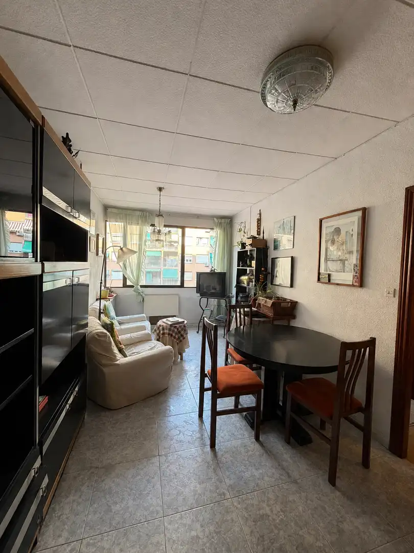 Sala de estar de Piso en venta en Barcelona