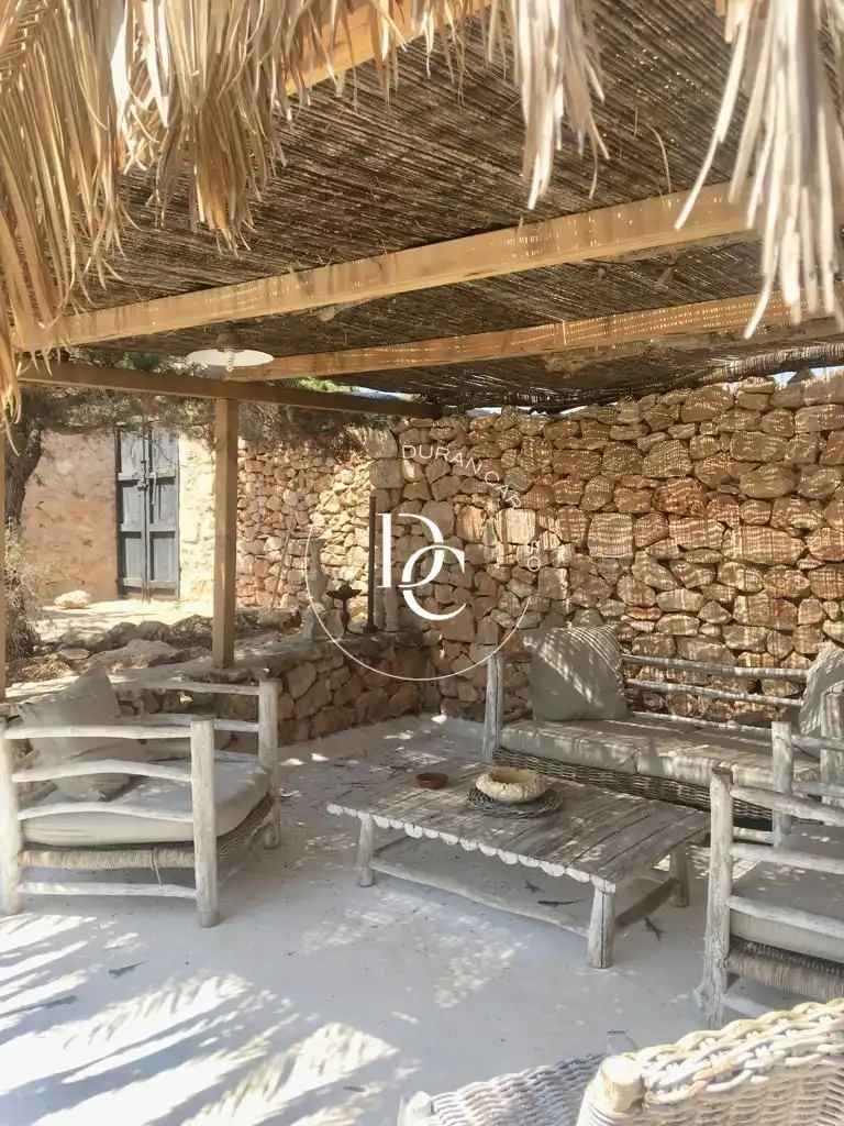 Terrasse von Country house zum Verkauf in Formentera mit Privatgarten, Terrasse und Abstellraum