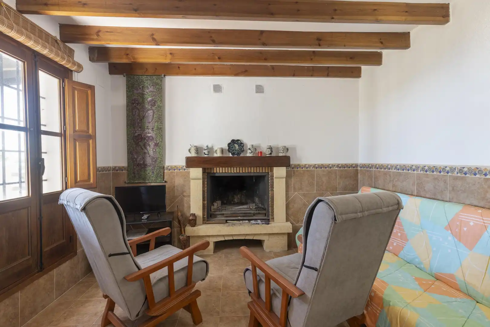 Living room of Country homes for sale in Albuñol  with Heating, Private garden and Furnished