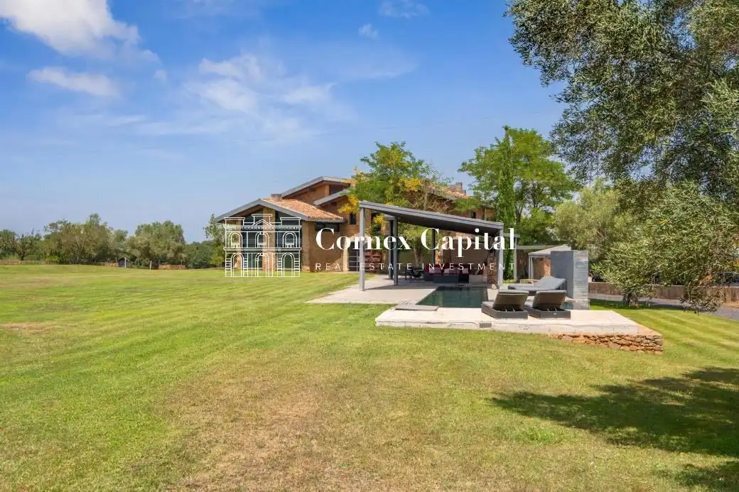 Vista exterior de Casa o xalet en venda en Forallac amb Aire condicionat, Calefacció i Jardí privat