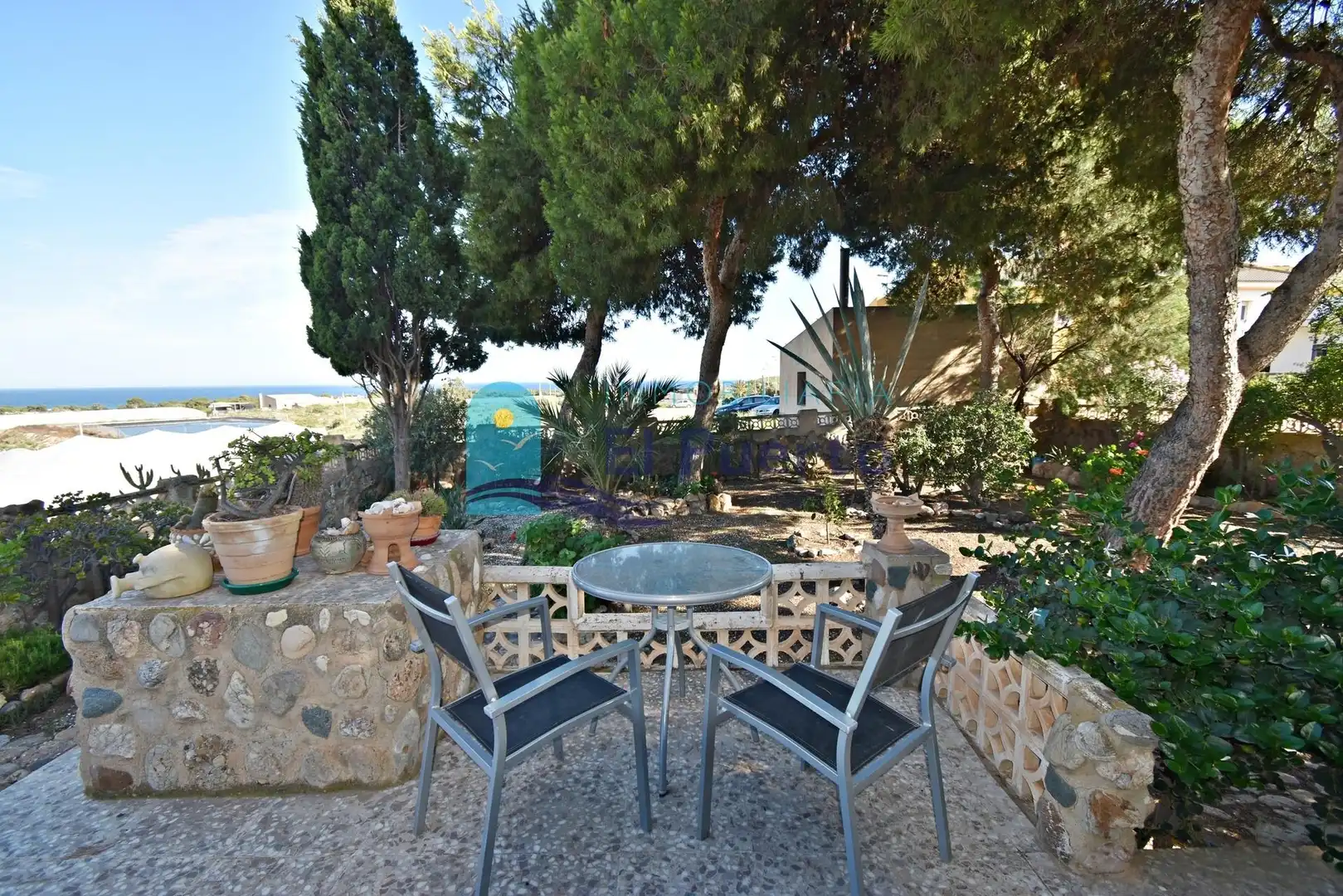 Garden of Houses for sale in Mazarrón  with Air Conditioner, Heating and Private garden