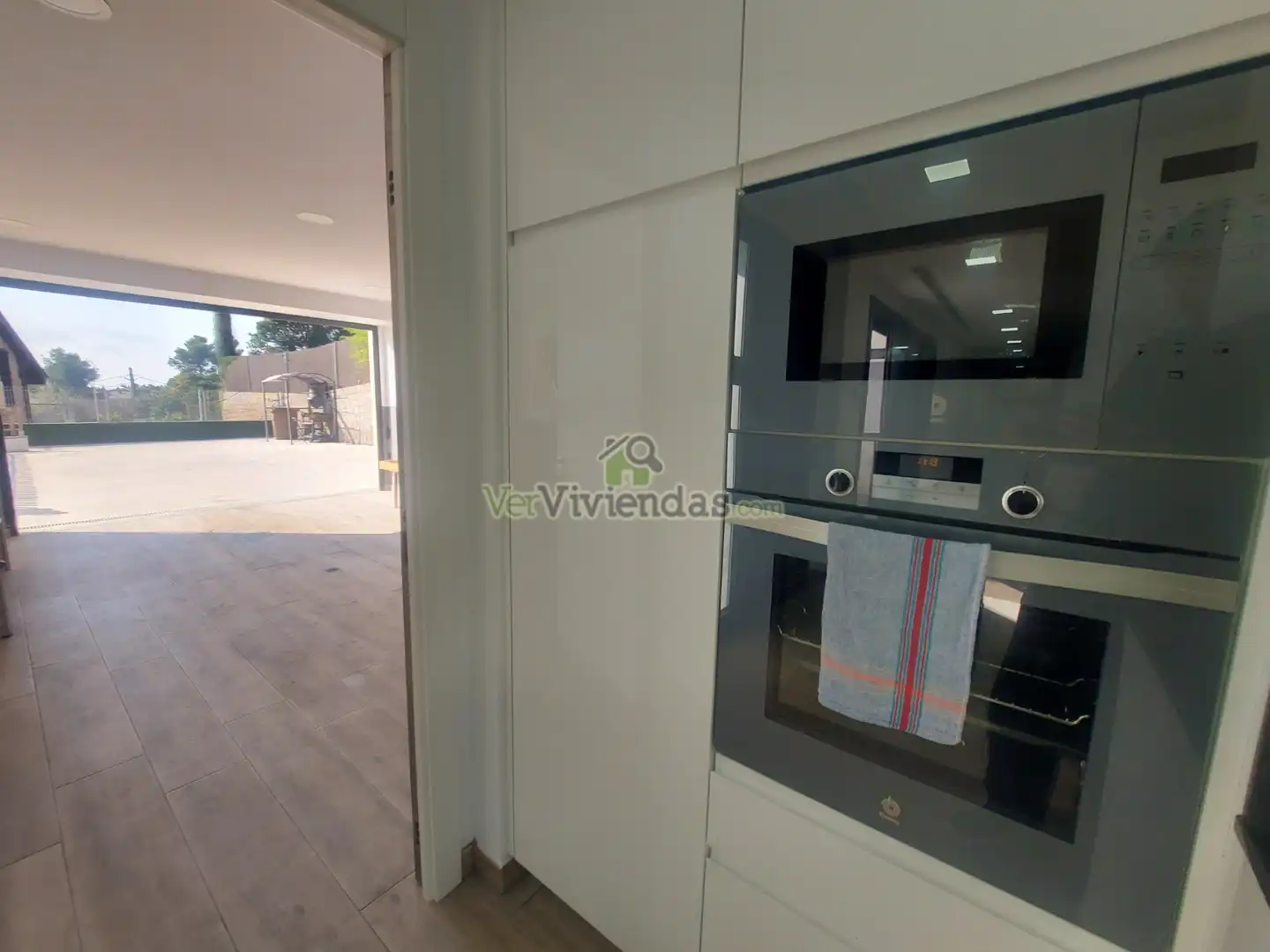 Küche von Haus oder Chalet zum Verkauf in Pallejà mit Klimaanlage, Heizung und Privatgarten