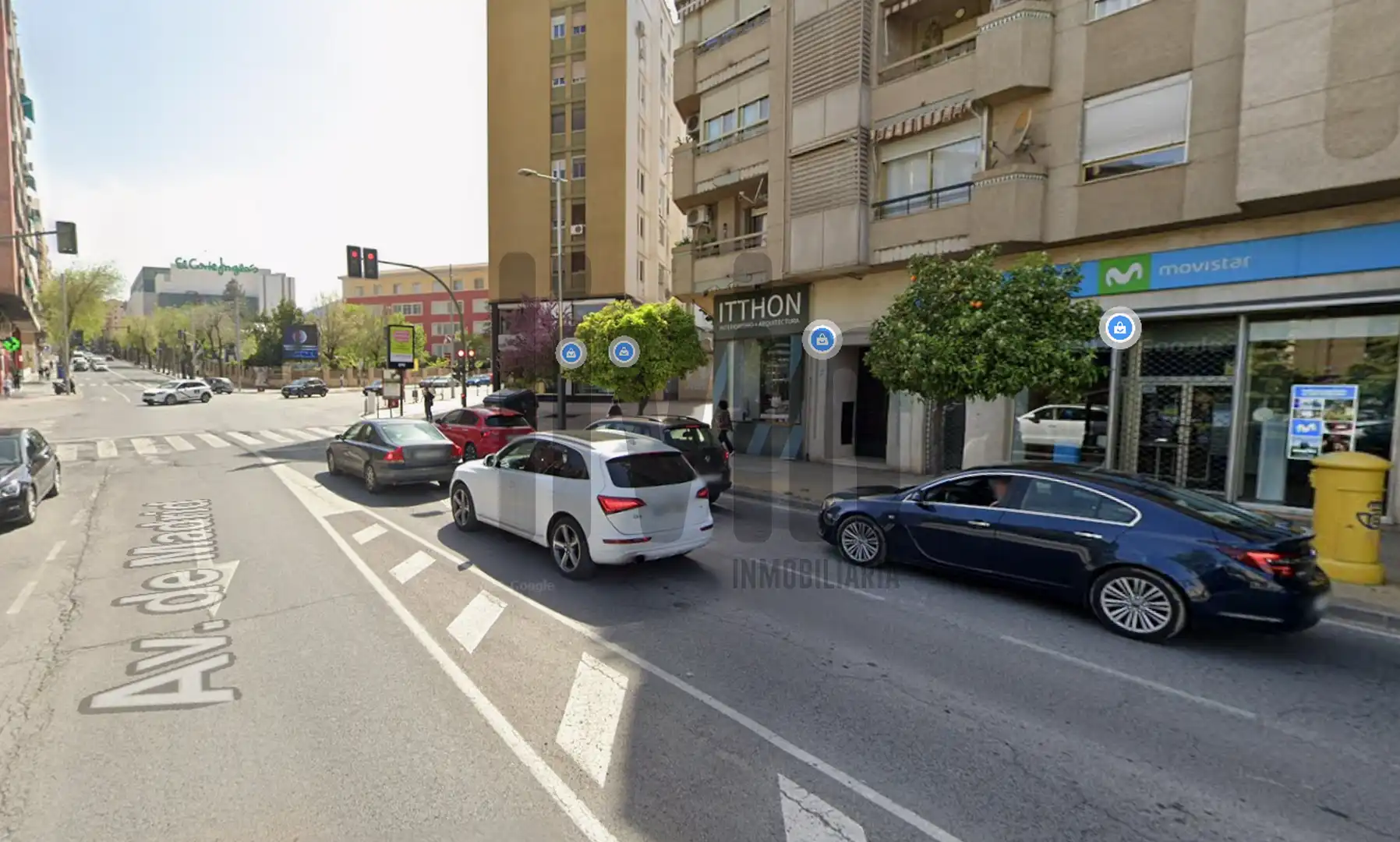 Vista exterior de Garaje en venta en Jaén