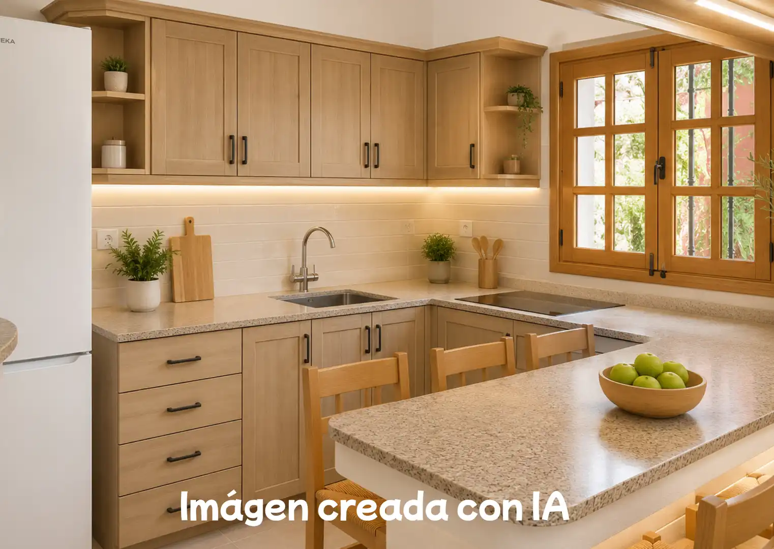 Cuina de Casa o xalet en venda en La Aldea de San Nicolás  amb Jardí privat, Terrassa i Piscina