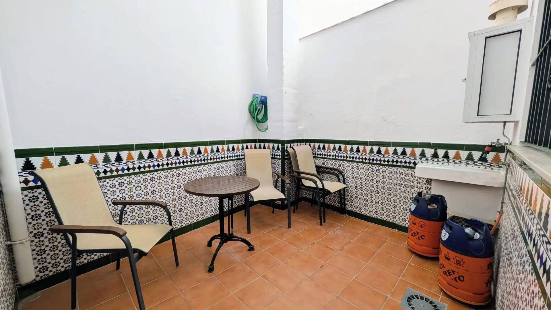 Terraza de Piso de alquiler en Fuengirola con Terraza y Amueblado