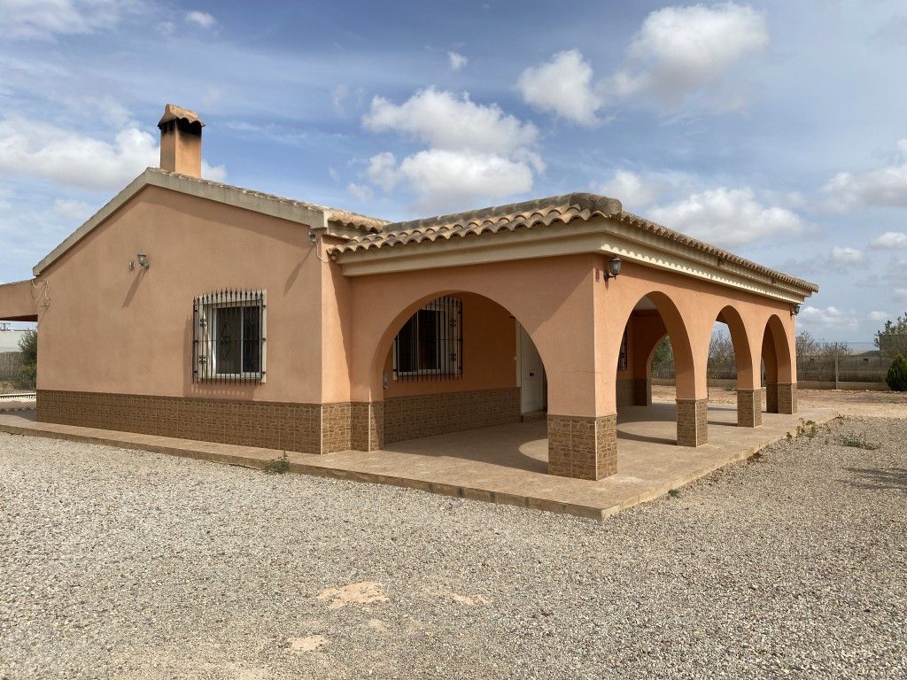 Exterior view of Single-family semi-detached for sale in Fuente Álamo de Murcia  with Terrace and Oven