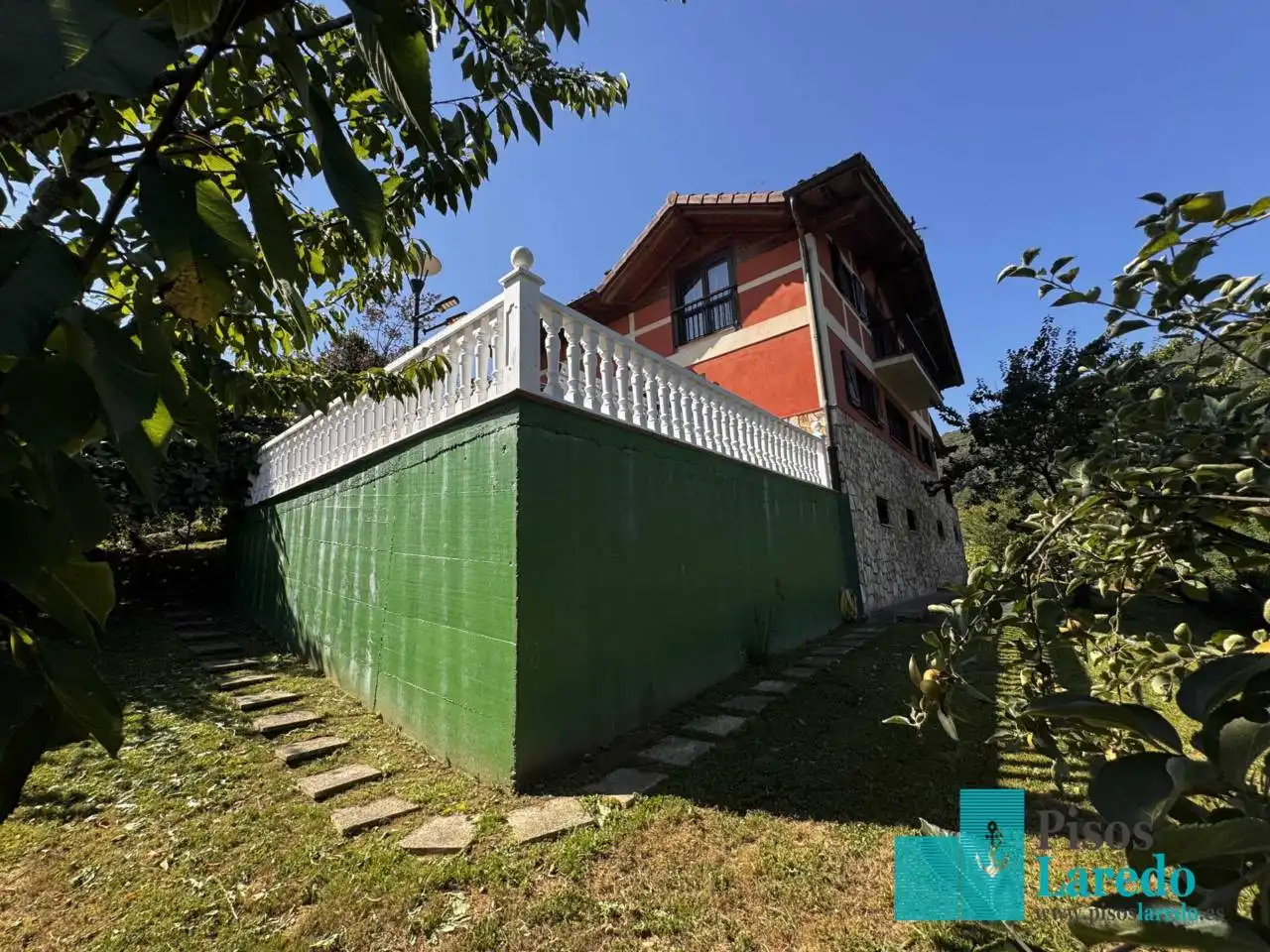 Jardín de Casa o chalet en venta en Guriezo con Calefacción, Jardín privado y Terraza