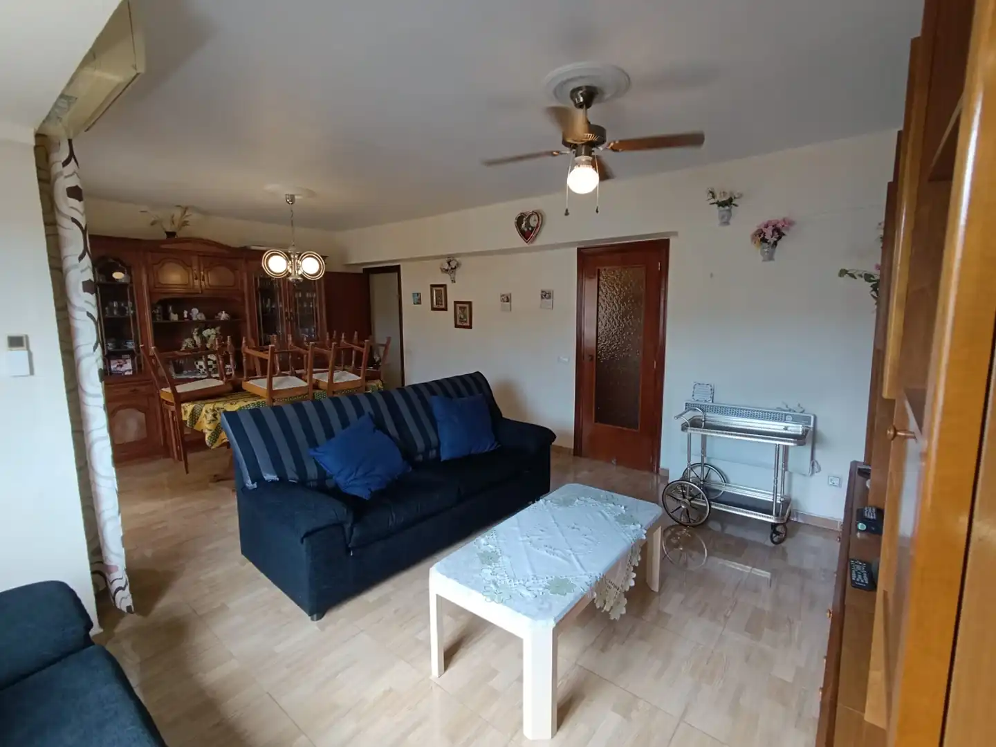 Sala de estar de Piso en venta en Villajoyosa / La Vila Joiosa con Amueblado y Balcón