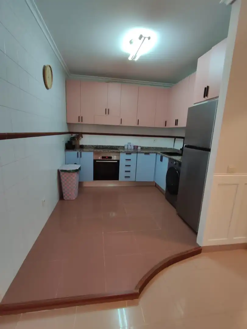 Cocina de Piso de alquiler en Santander con Calefacción y Amueblado