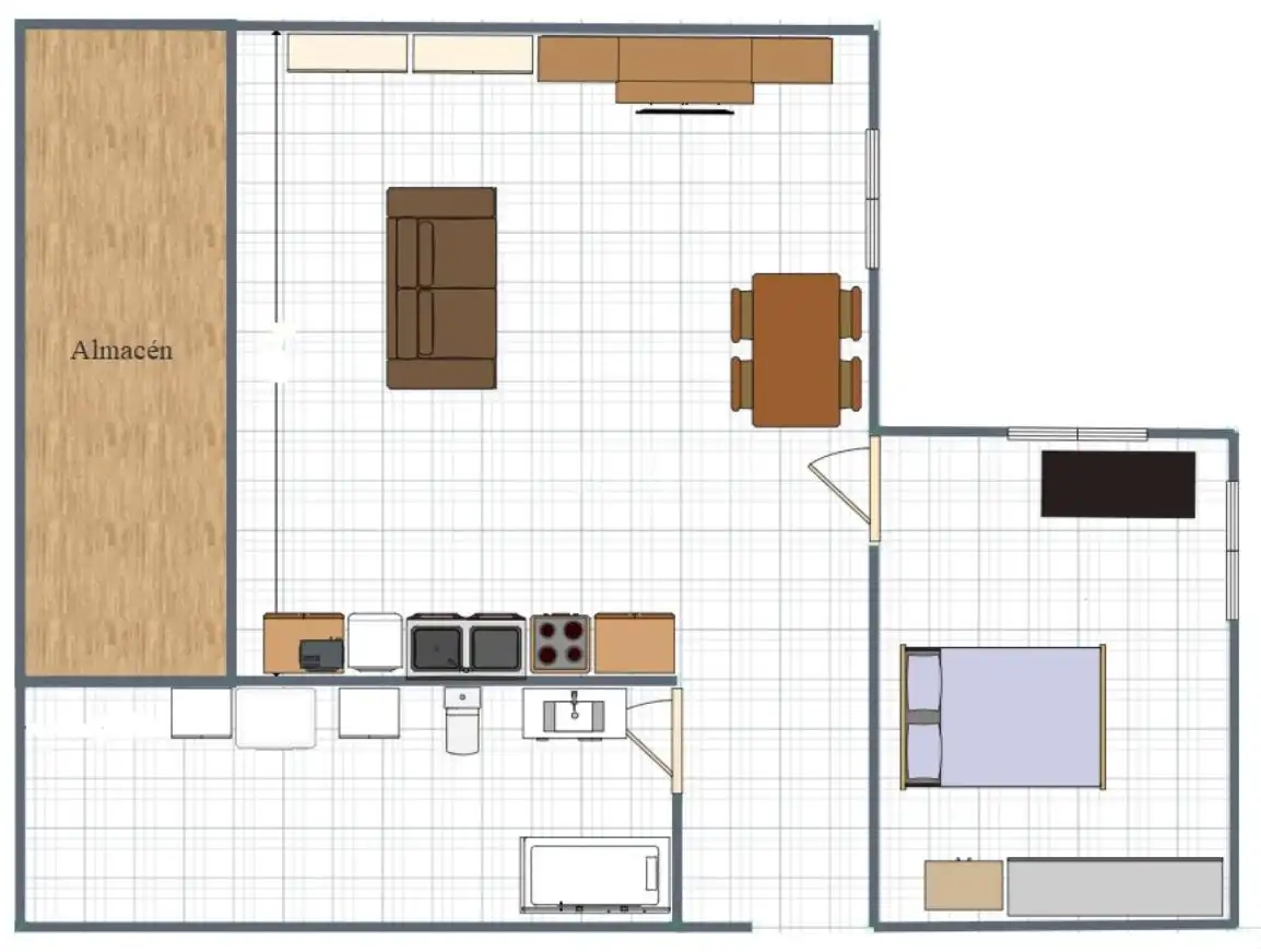 Flat for rent in  Madrid Capital  with Air Conditioner and Heating