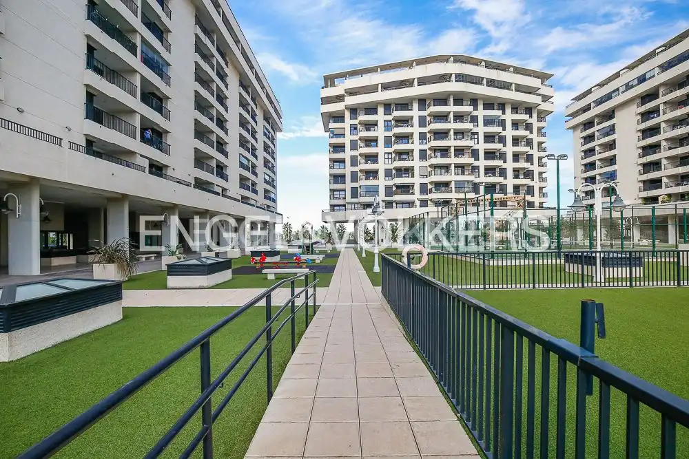 Exterior view of Flat for rent in Alboraya  with Air Conditioner, Heating and Private garden