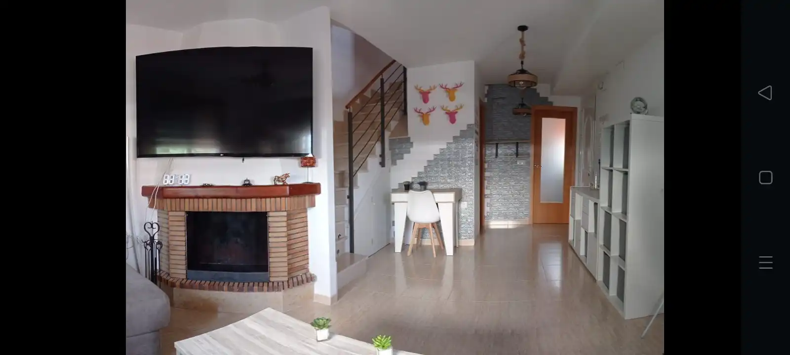 Living room of Detached homes for rent in Almazora / Almassora  with Terrace, Swimming Pool and Furnished