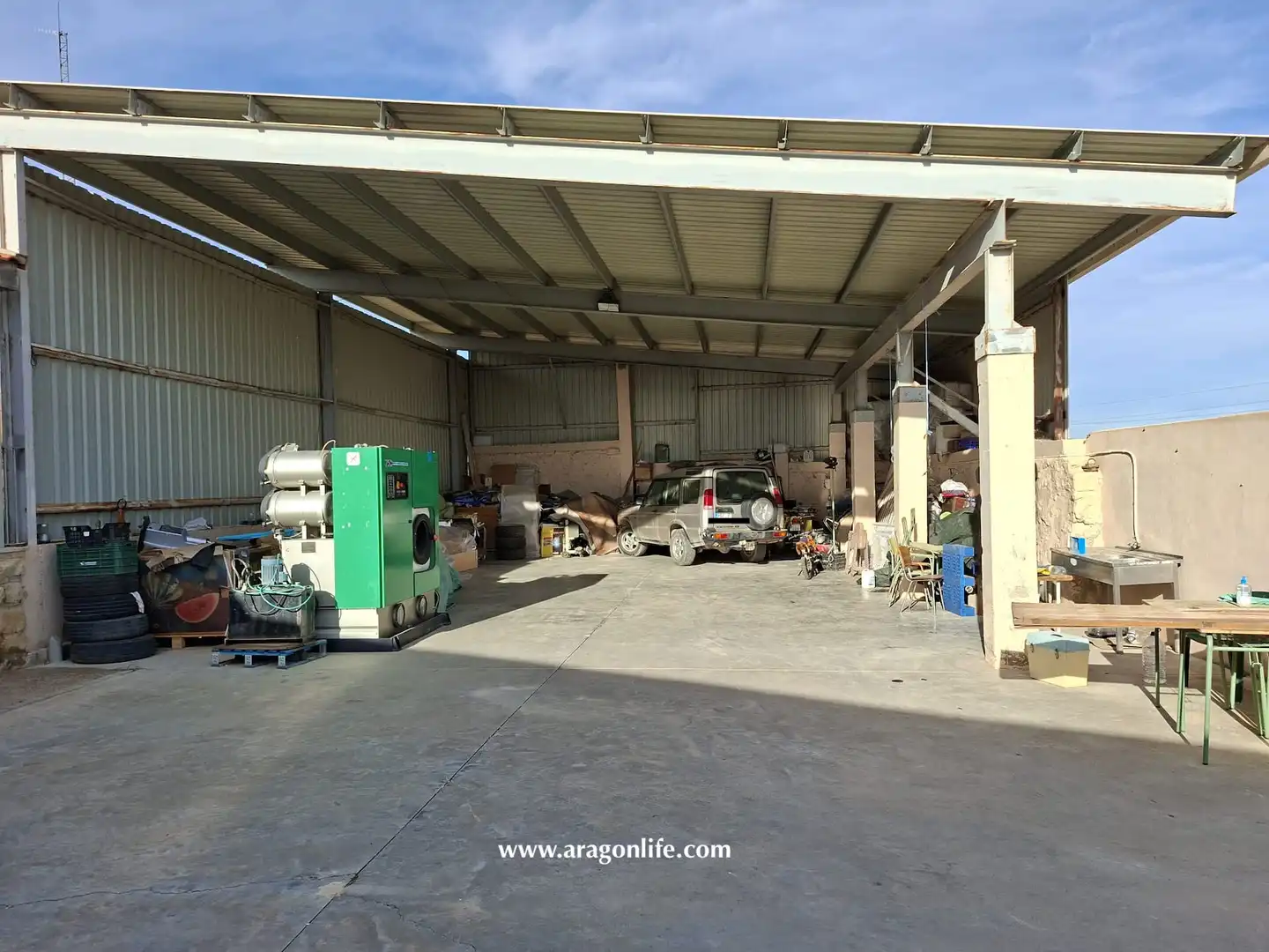Finca rústica en venta en Chiprana con Jardín privado, Amueblado y Horno