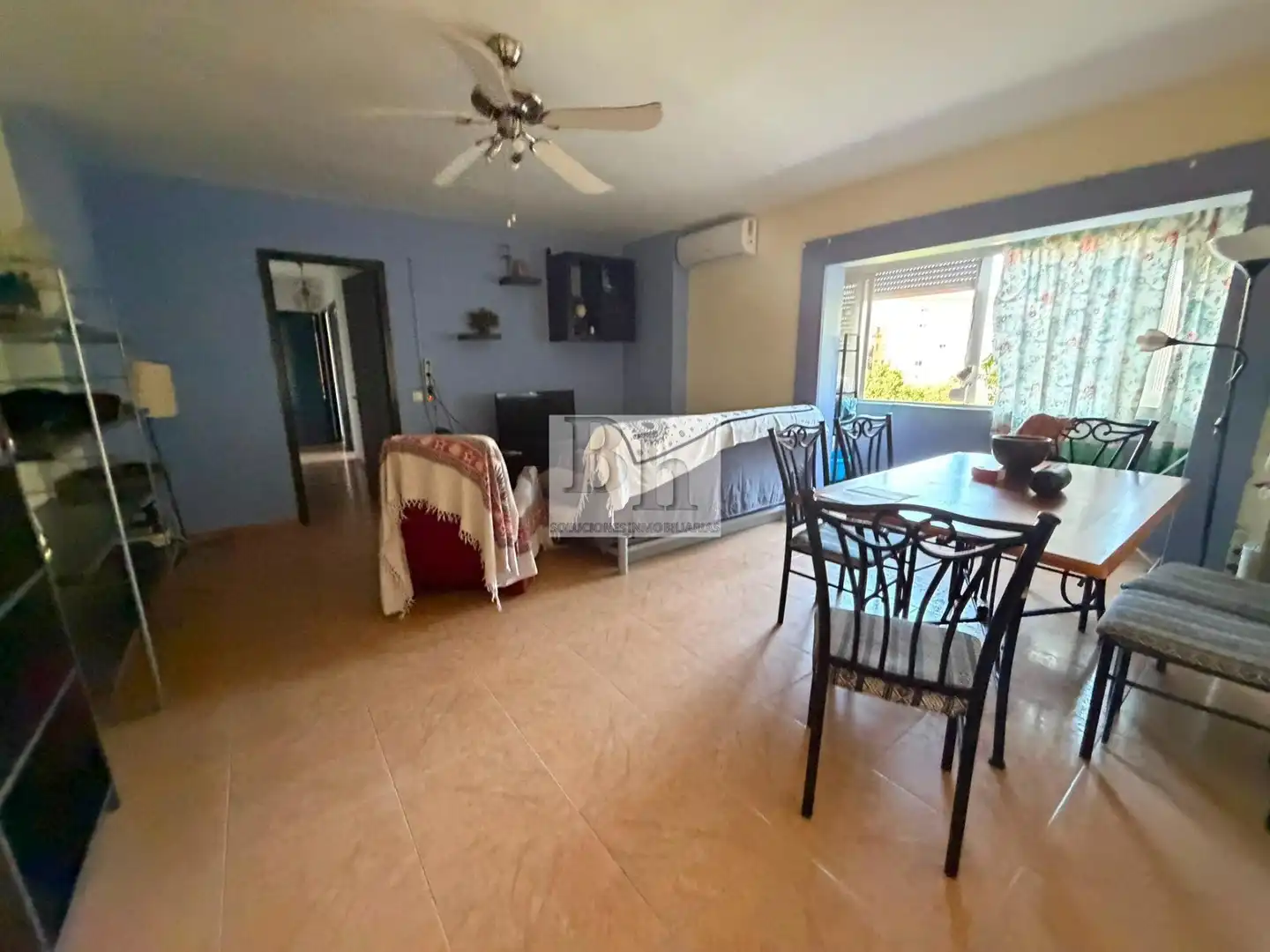 Sala d'estar de Pis en venda en Málaga amb Aire condicionat i Terrassa