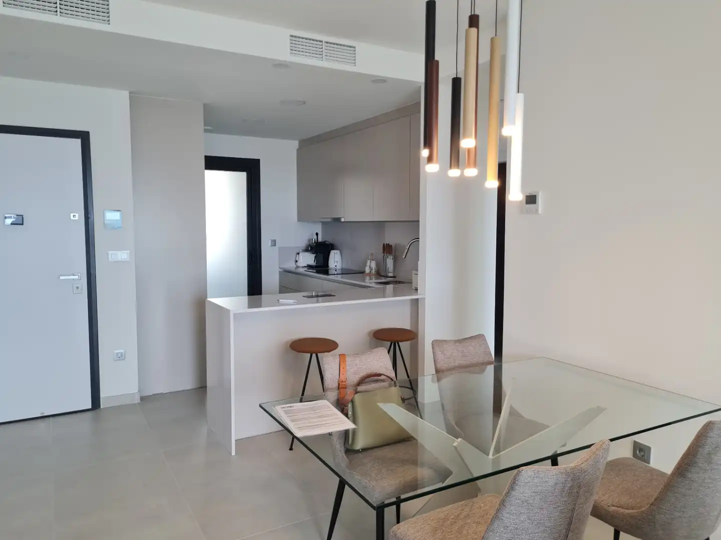 Cocina de Apartamento en venta en Benidorm con Aire acondicionado, Calefacción y Terraza