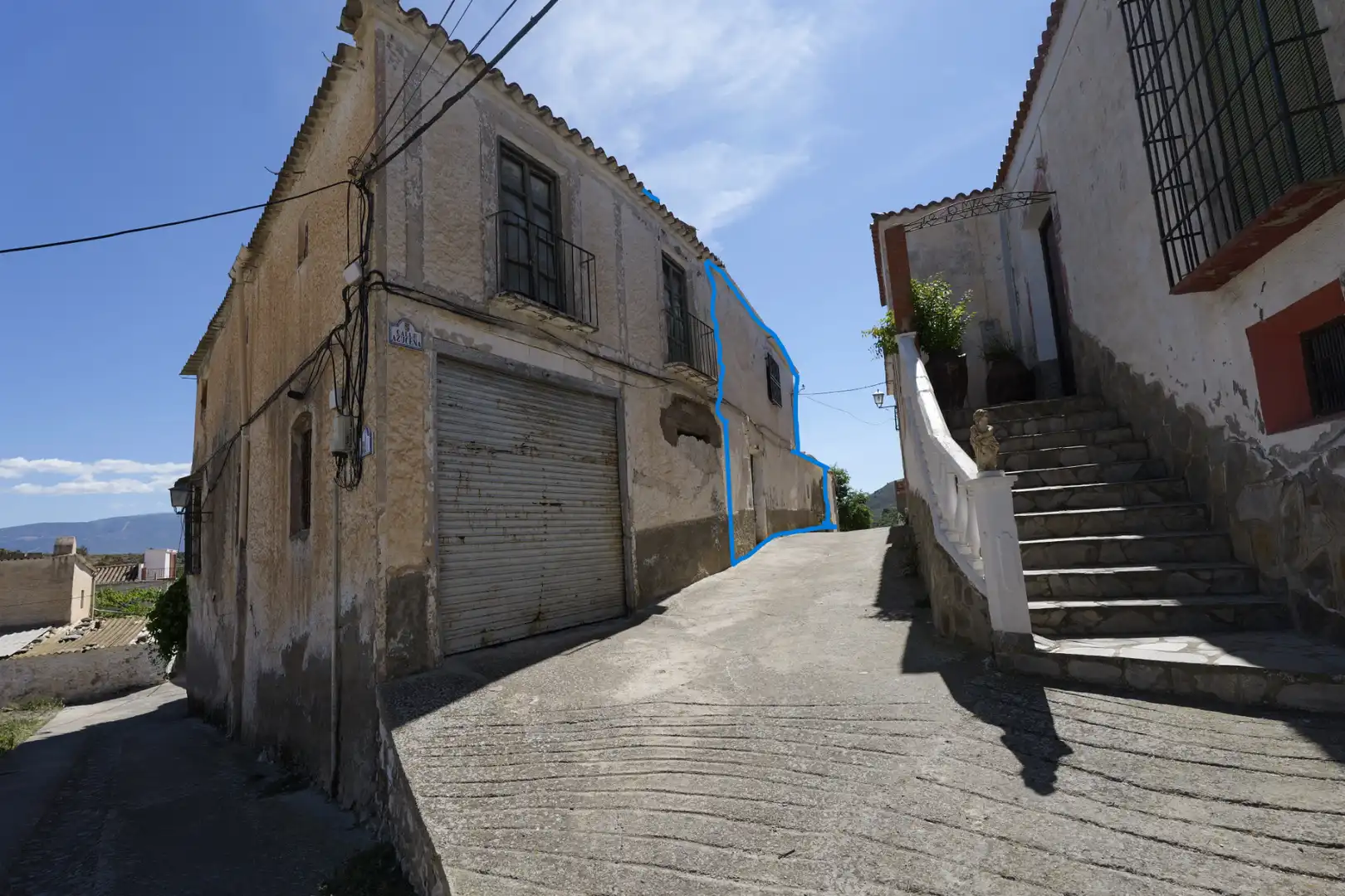 Vista exterior de Casa adosada en venta en Turón con Jardín privado