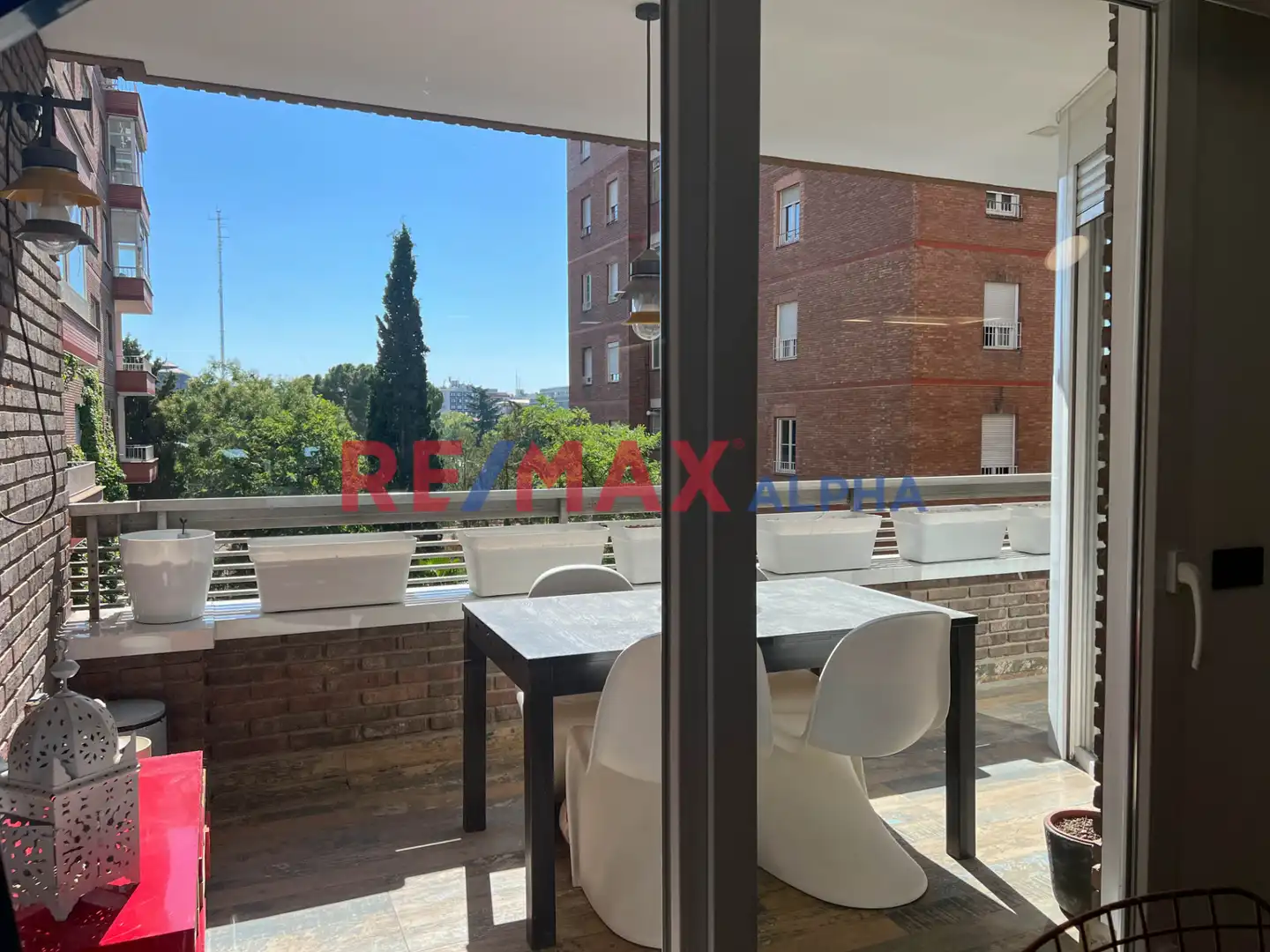 Terraza de Piso de alquiler en Madrid con Aire acondicionado, Calefacción y Terraza
