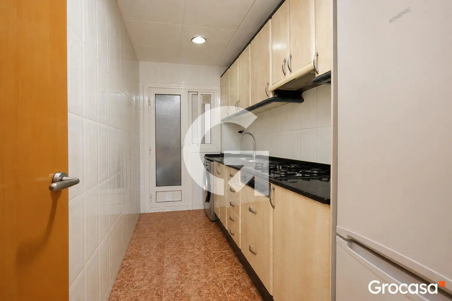 Küche von Wohnung zum Verkauf in Sant Boi de Llobregat mit Klimaanlage, Heizung und Möbliert