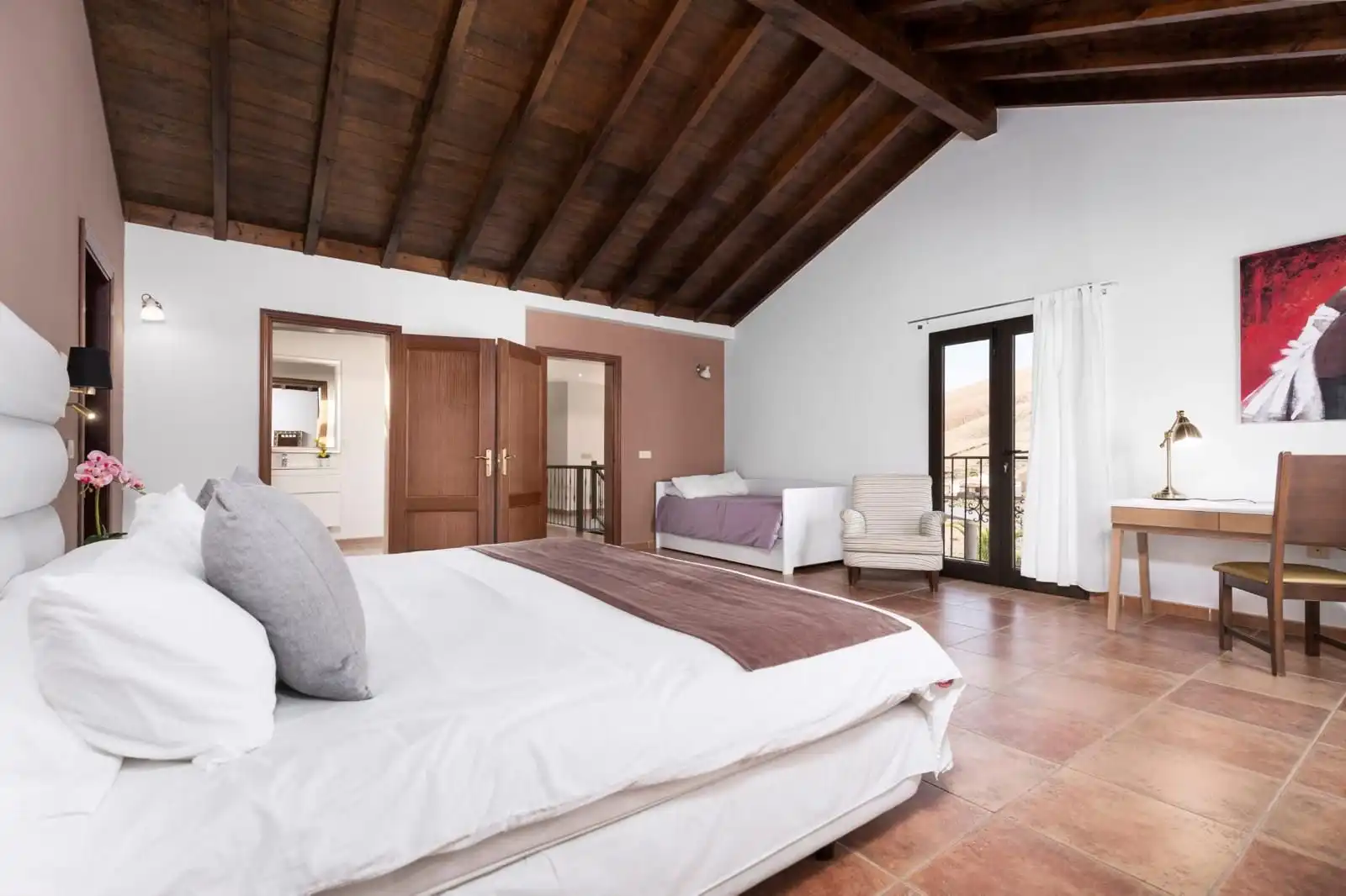 Habitación de Casa o chalet en venta en Pájara con Aire acondicionado, Jardín privado y Piscina
