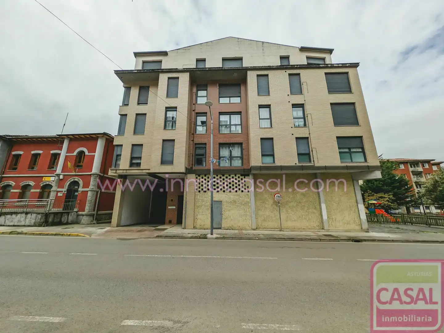 Exterior view of Flat for sale in Aller  with Heating, Storage room and Furnished