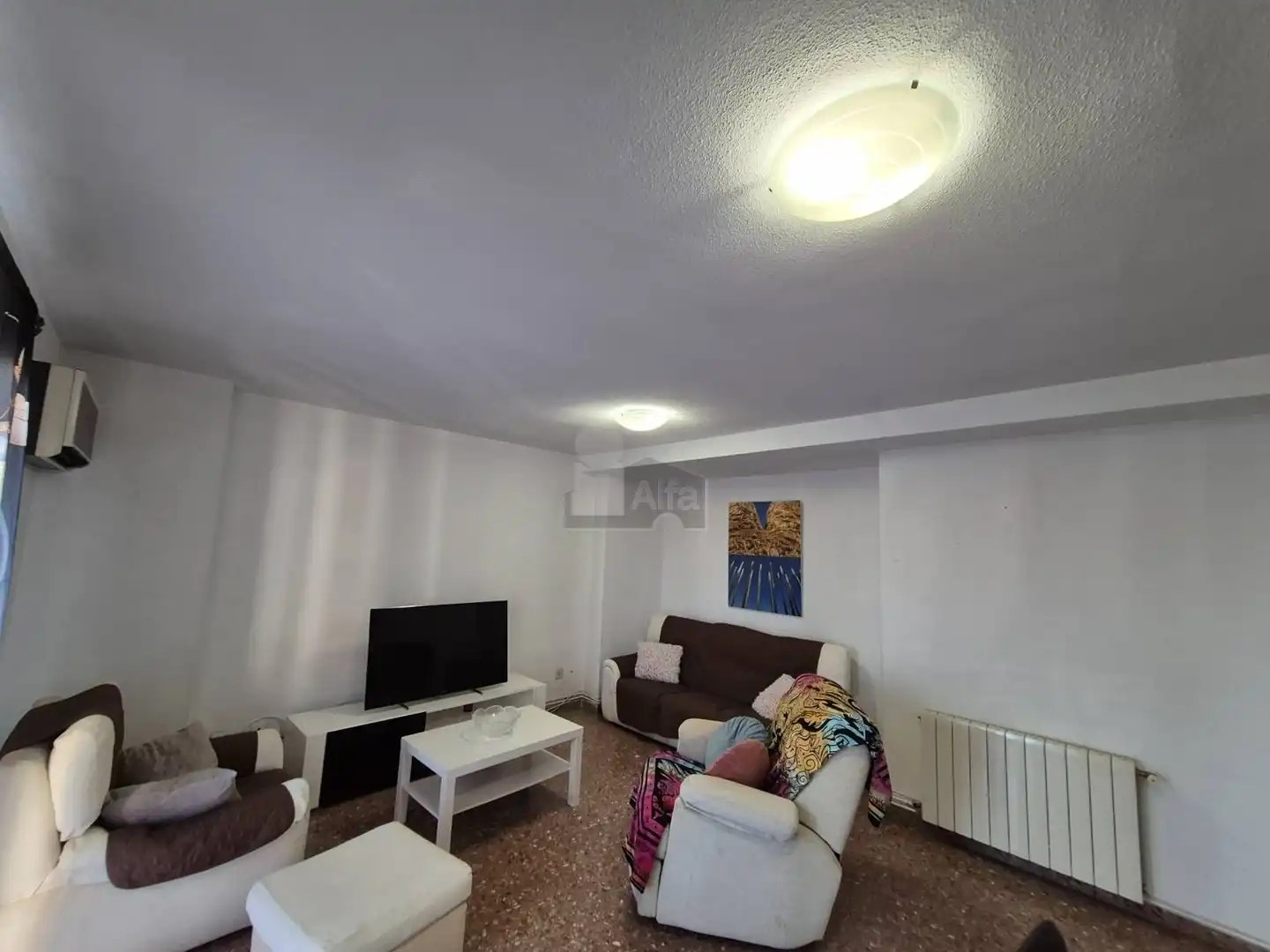 Sala d'estar de Pis en venda en Xirivella amb Aire condicionat, Calefacció i Moblat