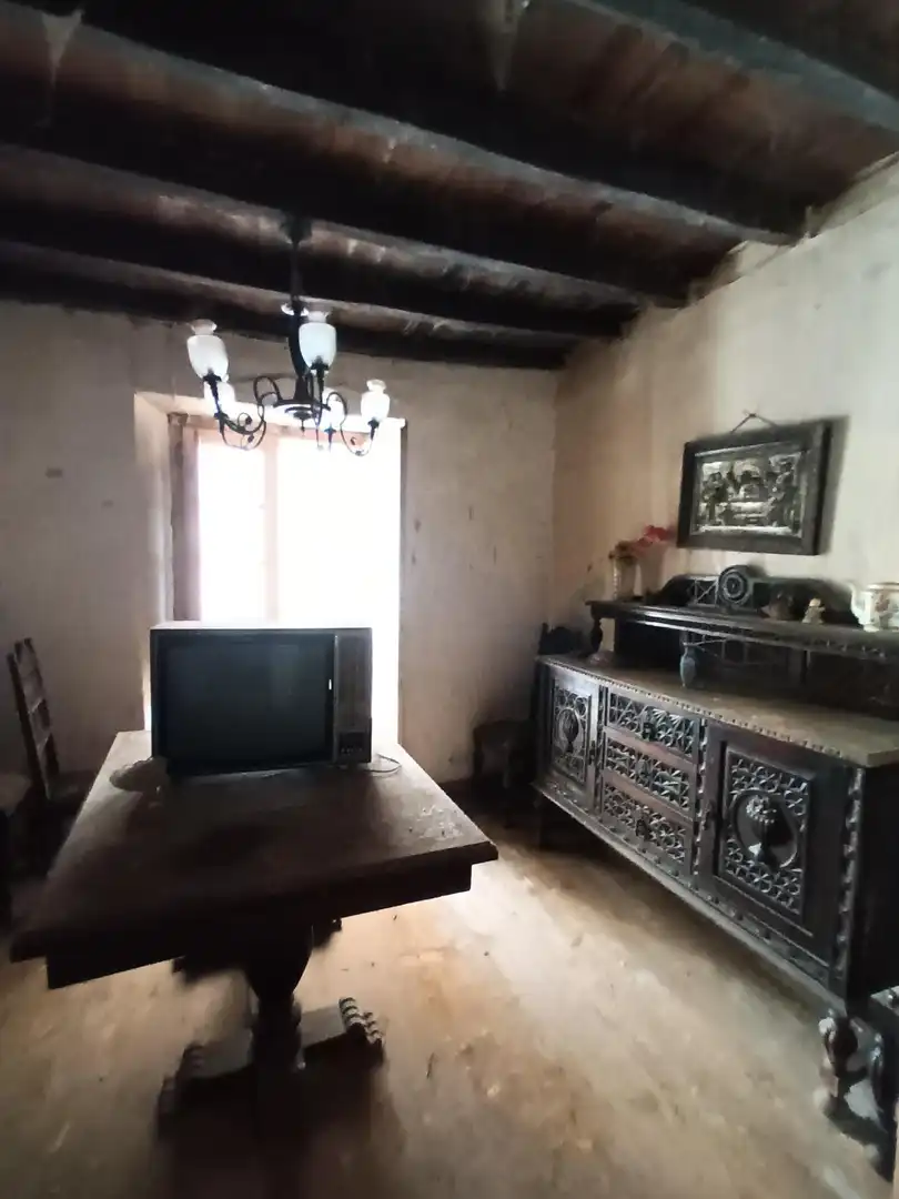 Sala de estar de Casa adosada en venta en Soba con Terraza