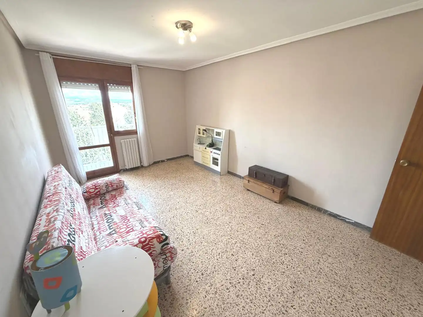 Living room of Flat for sale in Binéfar  with Heating, Storage room and Balcony