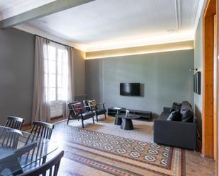 Living room of Flat to rent in  Barcelona Capital  with Air Conditioner and Furnished