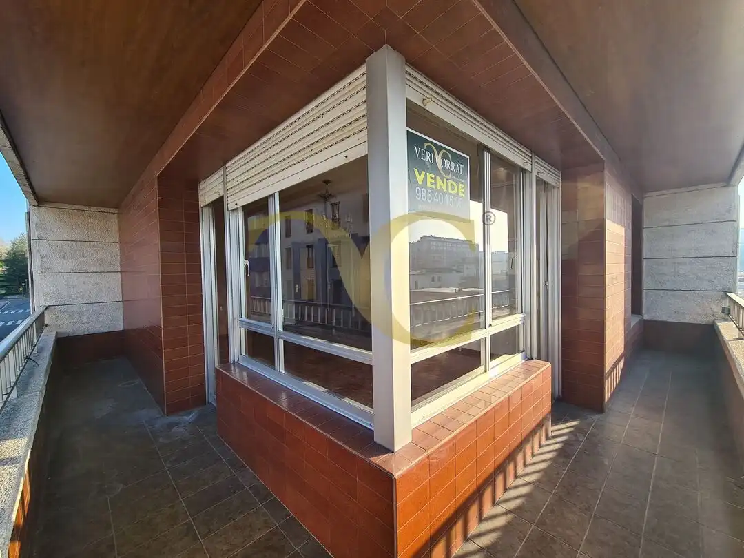 Exterior view of Flat for sale in Siero  with Heating, Terrace and Storage room