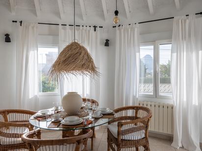 Menjador de Casa o xalet de lloguer en Calpe / Calp amb Aire condicionat, Terrassa i Piscina