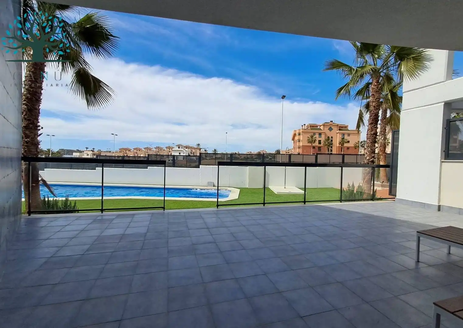 Terrassa de Apartament en venda en Mazarrón amb Calefacció, Jardí privat i Terrassa