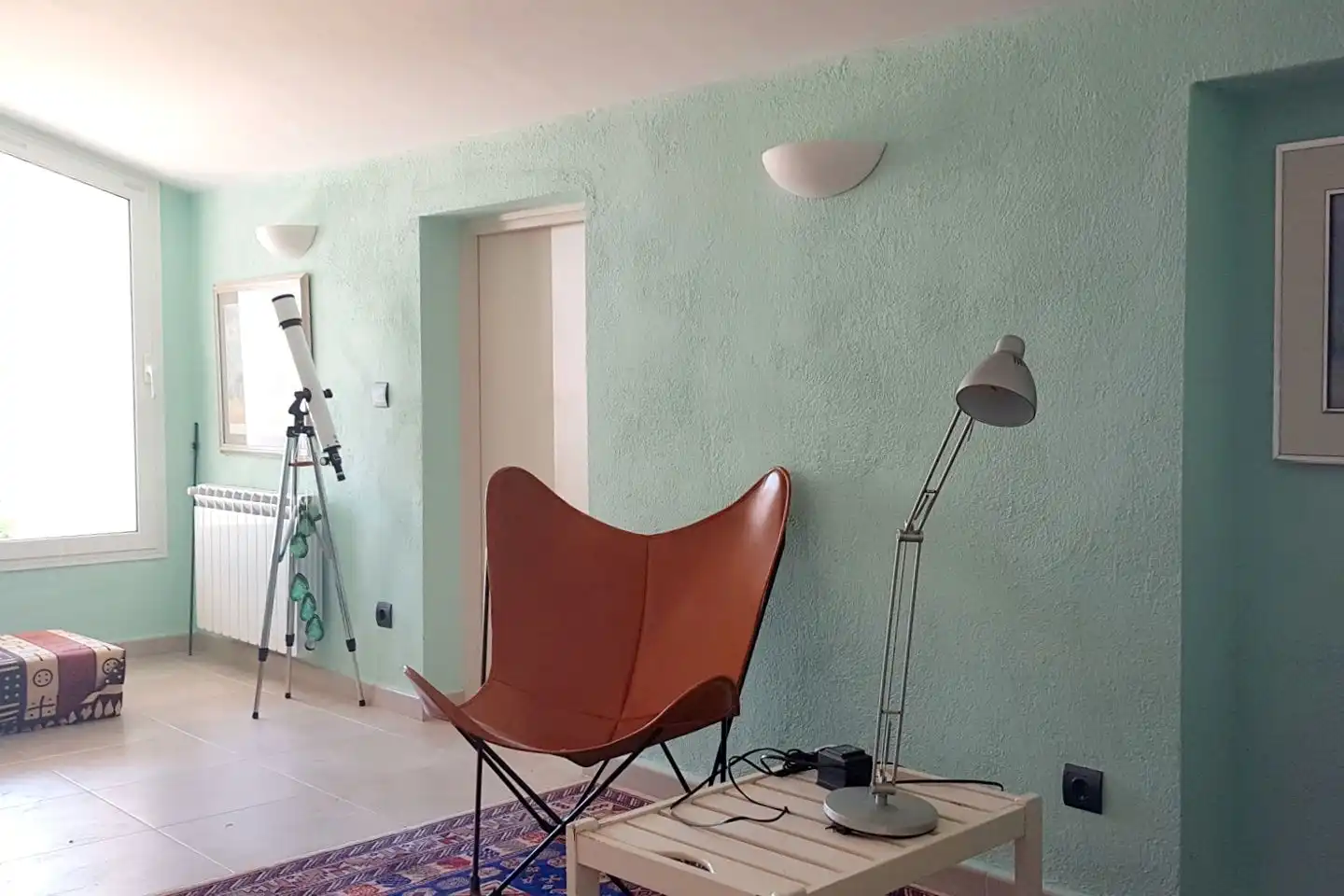 Sala d'estar de Casa o xalet en venda en L'Ametlla de Mar  amb Aire condicionat, Jardí privat i Terrassa