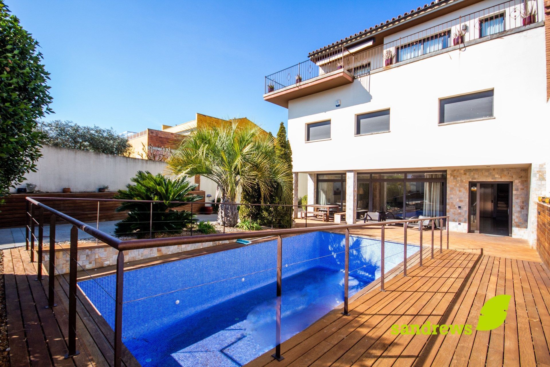 Swimming pool of Single-family semi-detached for sale in Vilafant  with Air Conditioner, Heating and Private garden
