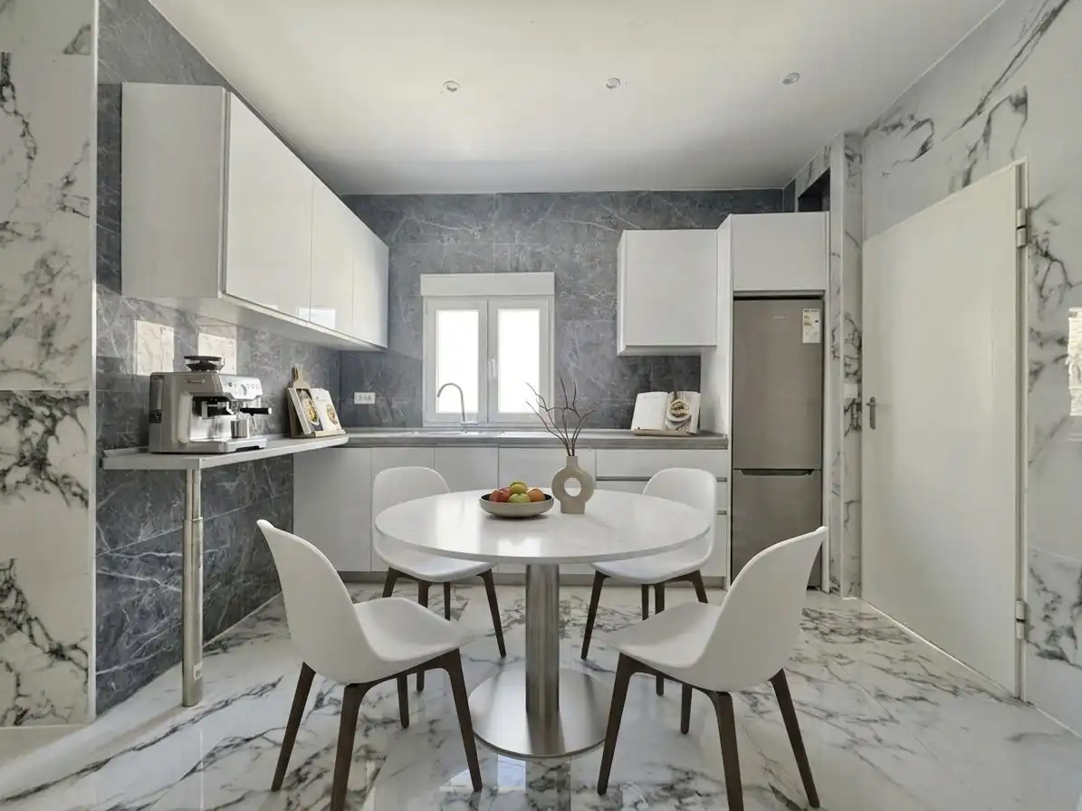 Kitchen of Houses for sale in Almáchar  with Heating and Terrace