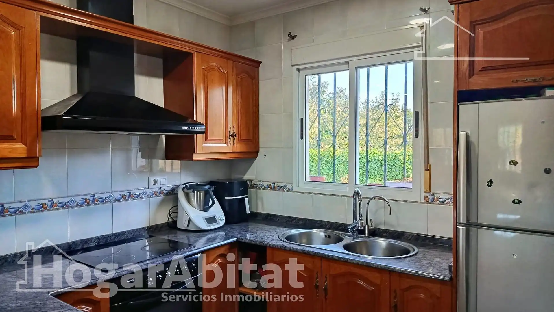 Kitchen of Houses for sale in Oliva  with Air Conditioner, Private garden and Terrace