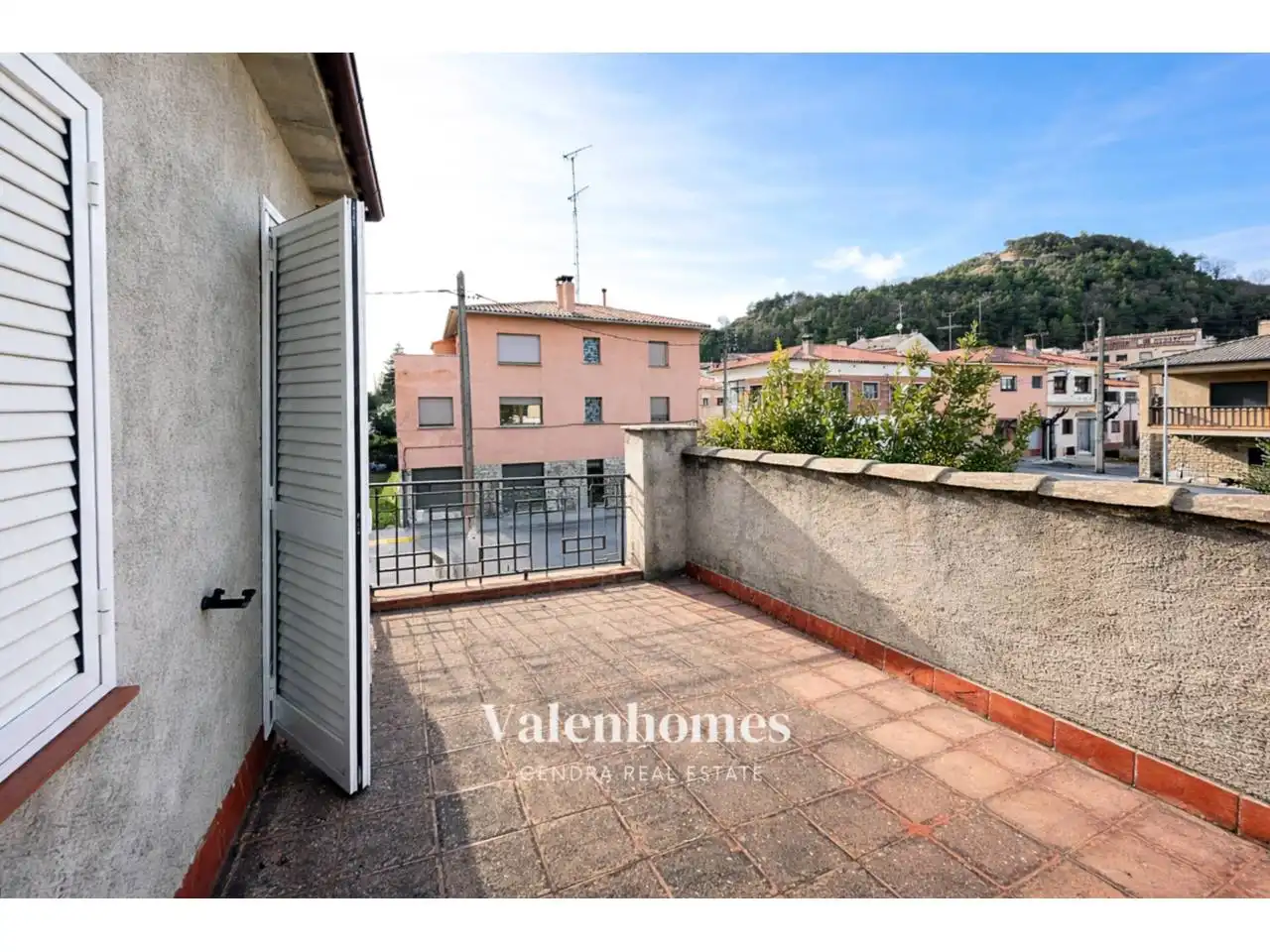 Terrassa de Casa o xalet en venda en L'Estany amb Calefacció, Jardí privat i Terrassa