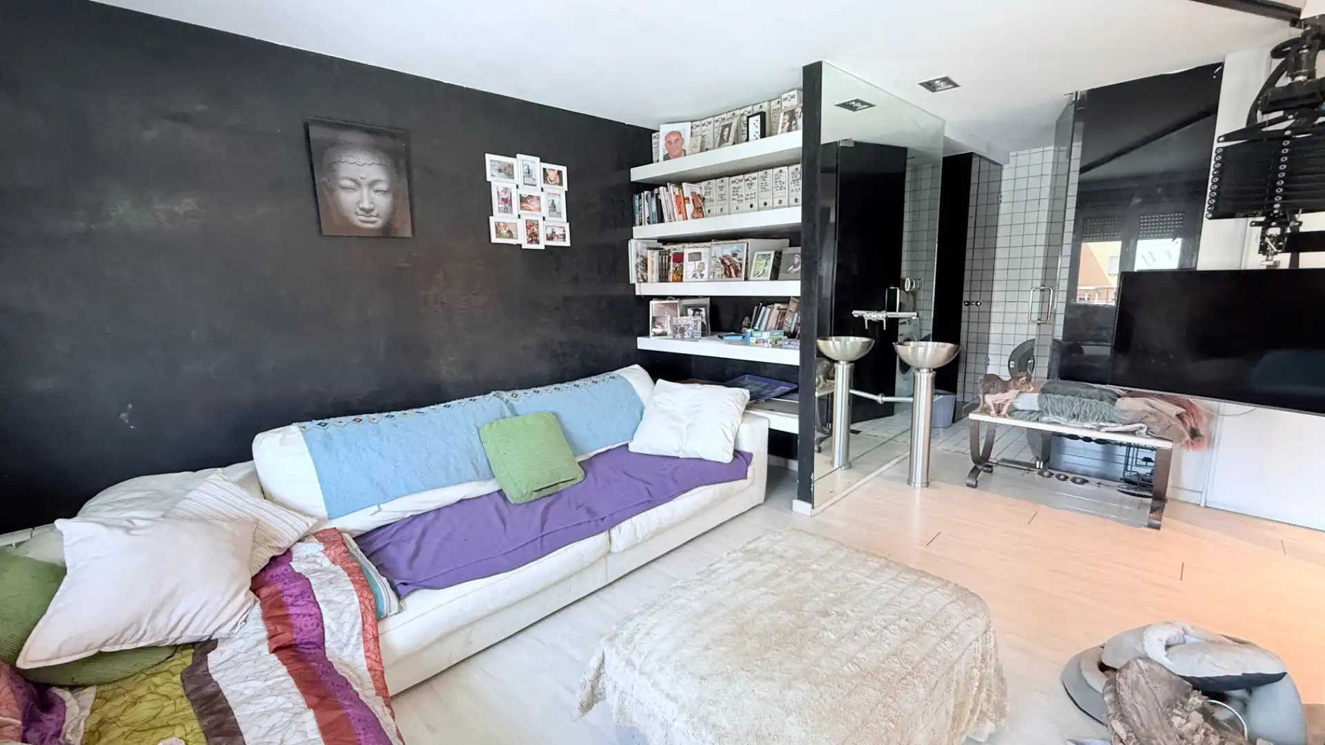 Sala d'estar de Dúplex en venda en Sant Fruitós de Bages amb Aire condicionat, Calefacció i Parquet