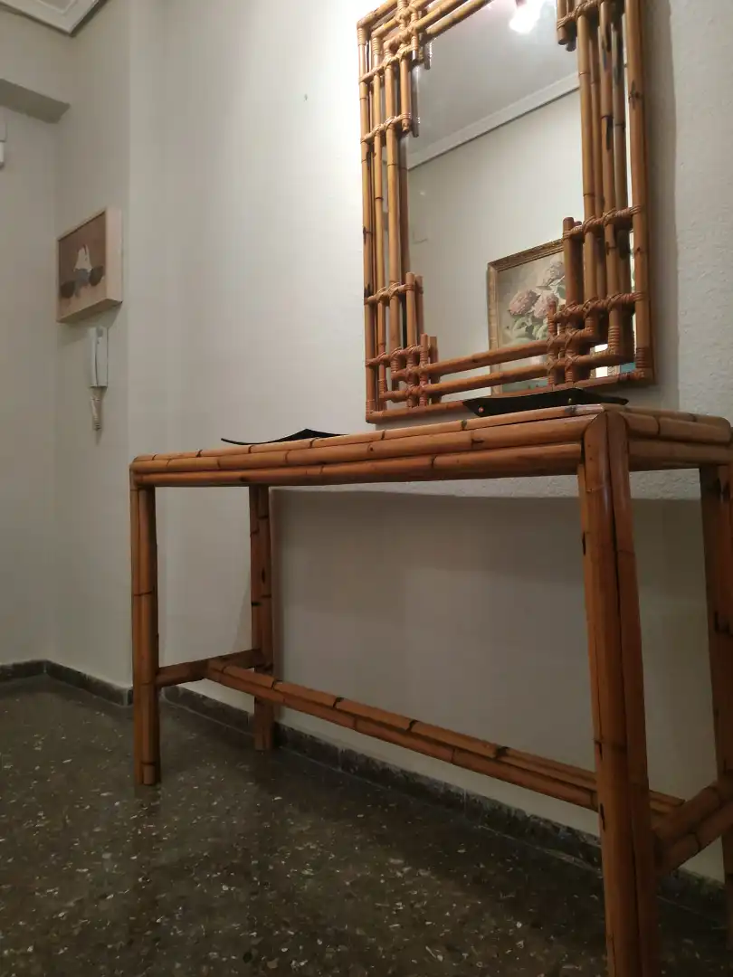 Jardín de Piso de alquiler en Valencia con Amueblado, Horno y Lavadora