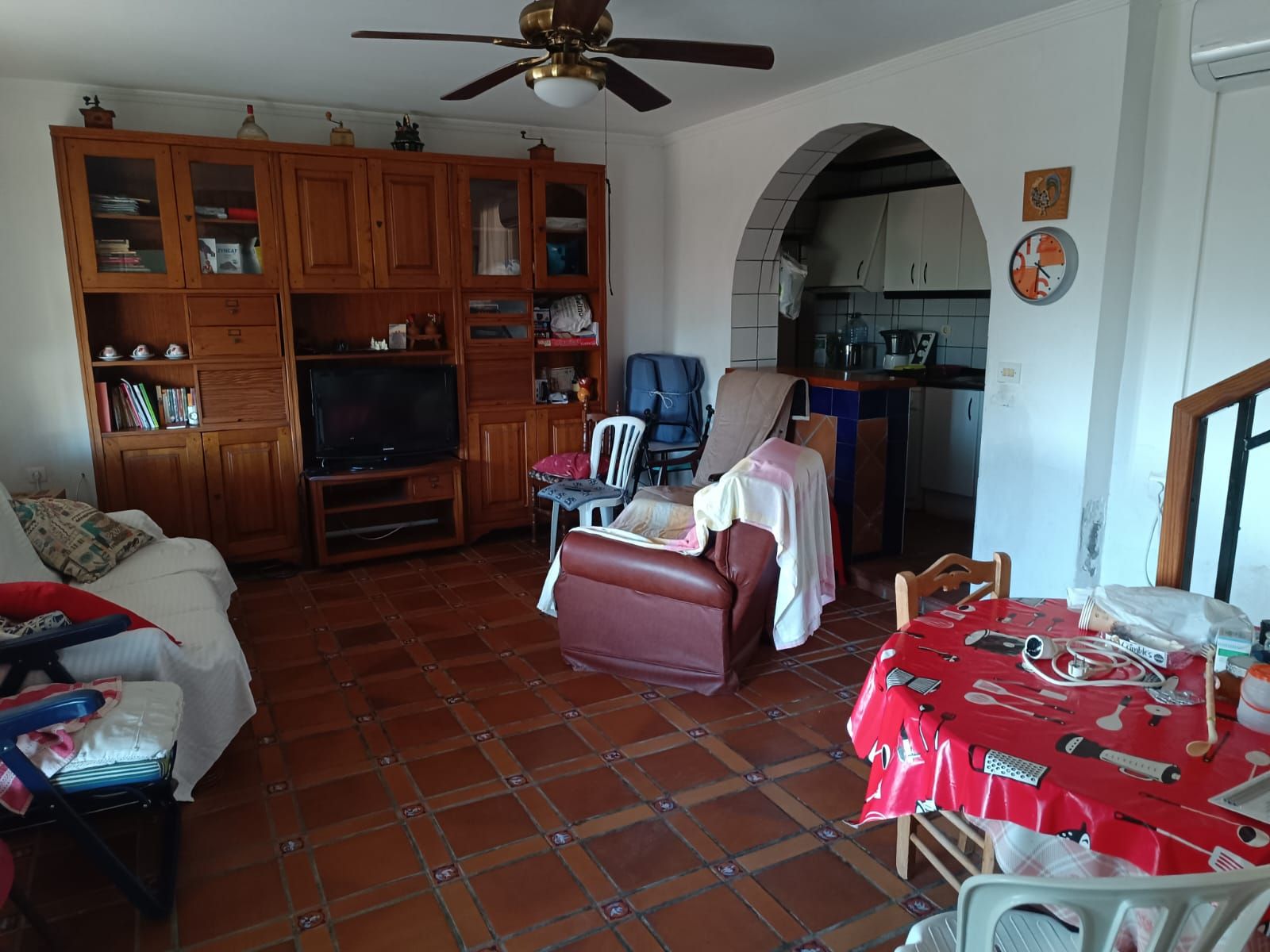 Sala d'estar de Finca rústica en venda en Motril amb Moblat