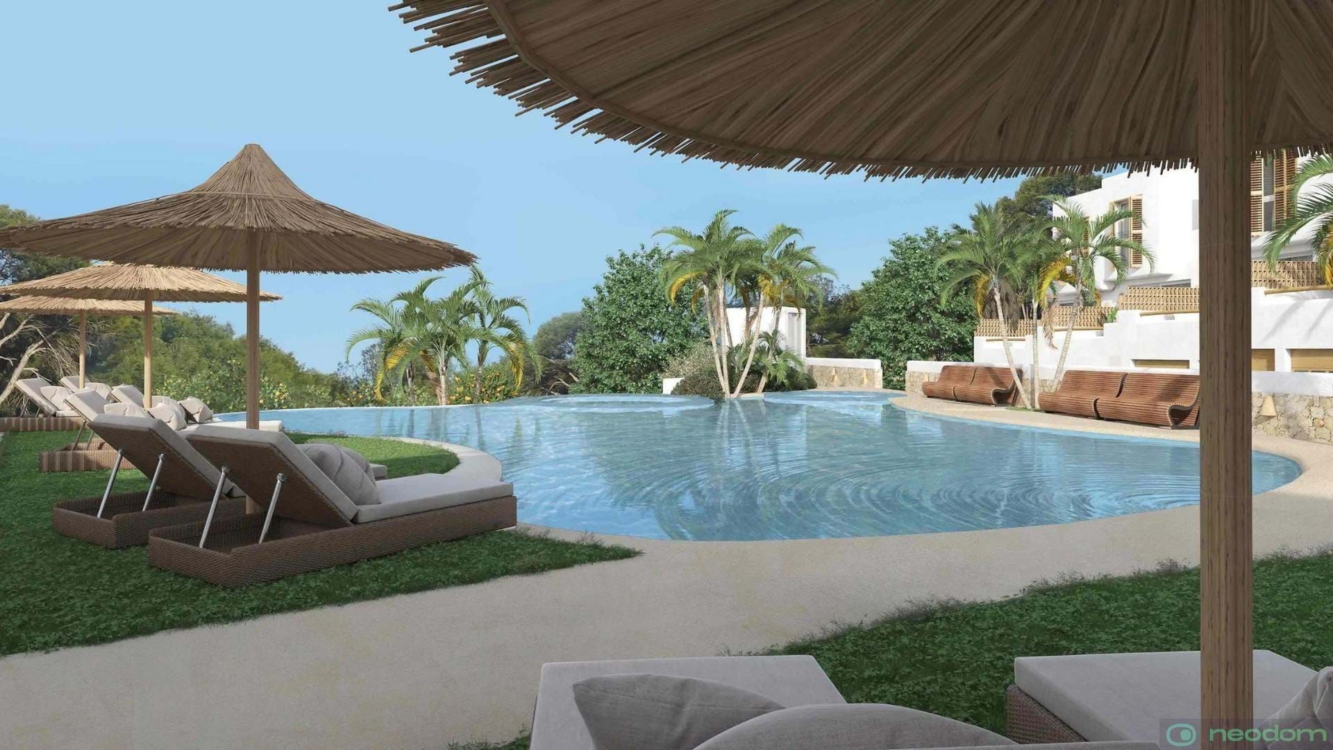 Swimming pool of House or chalet for sale in El Ràfol d'Almúnia