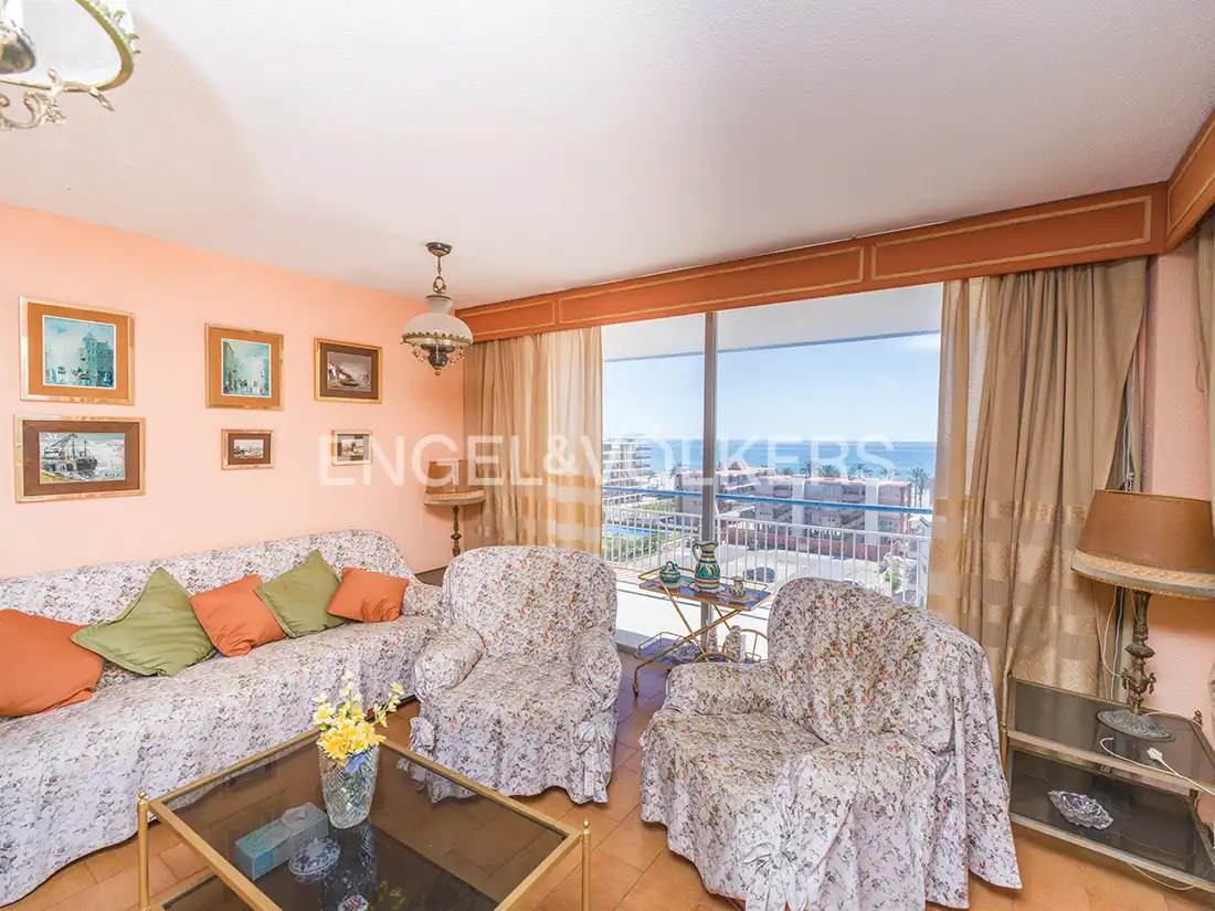 Sala d'estar de Àtic en venda en Alicante / Alacant amb Calefacció i Terrassa