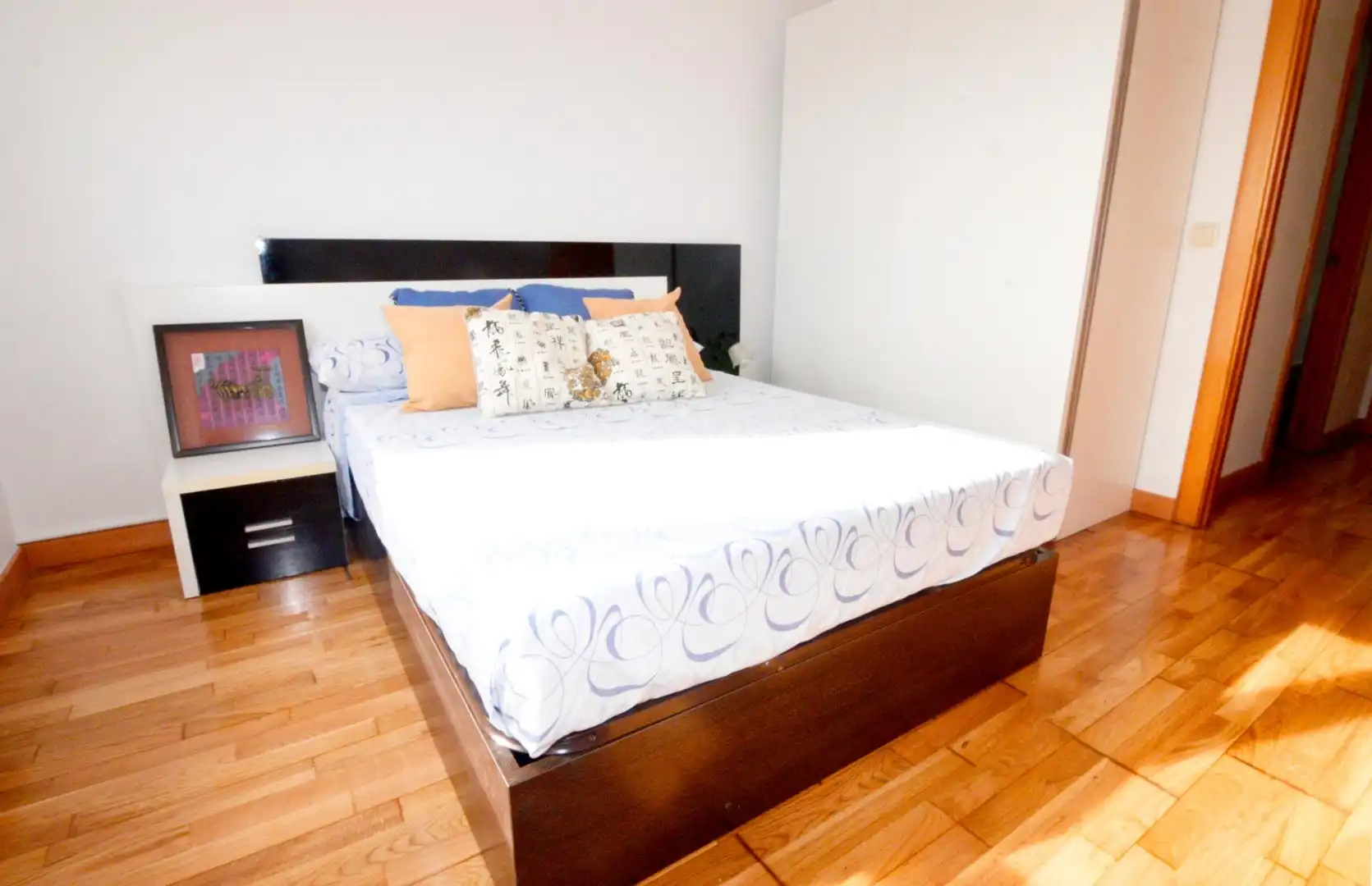 Schlafzimmer von Wohnung zur Miete in Aldealengua mit Heizung, Terrasse und Möbliert