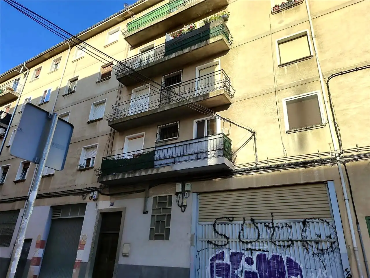 Vista exterior de Piso en venta en Tudela