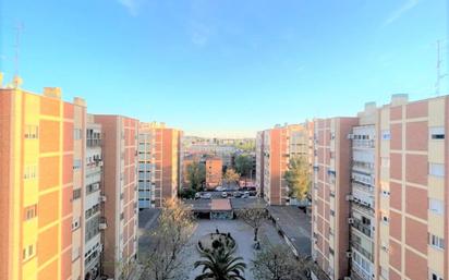 Exterior view of Flat for sale in  Madrid Capital  with Air Conditioner