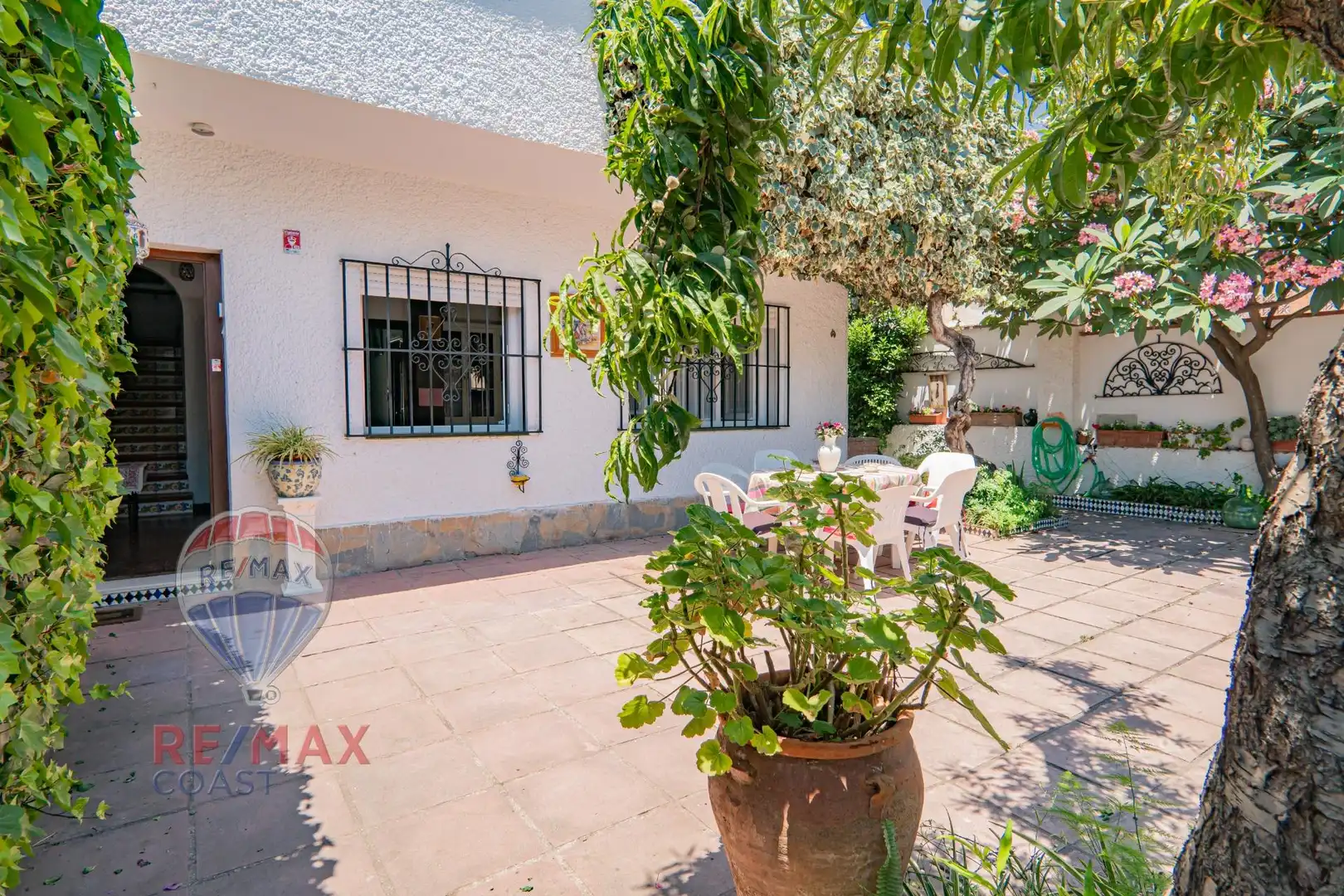 Vista exterior de Casa adosada en venta en Málaga con Aire acondicionado, Jardín privado y Terraza