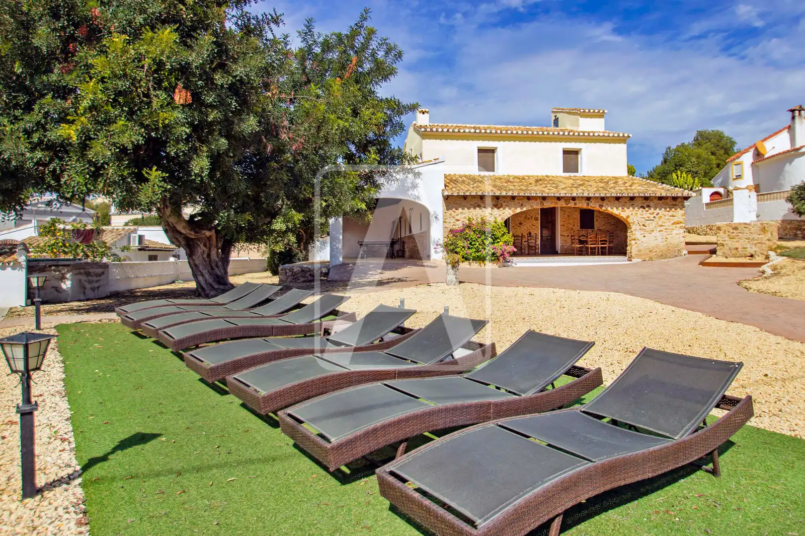 Jardí de Casa o xalet en venda en Calpe / Calp amb Aire condicionat, Calefacció i Jardí privat