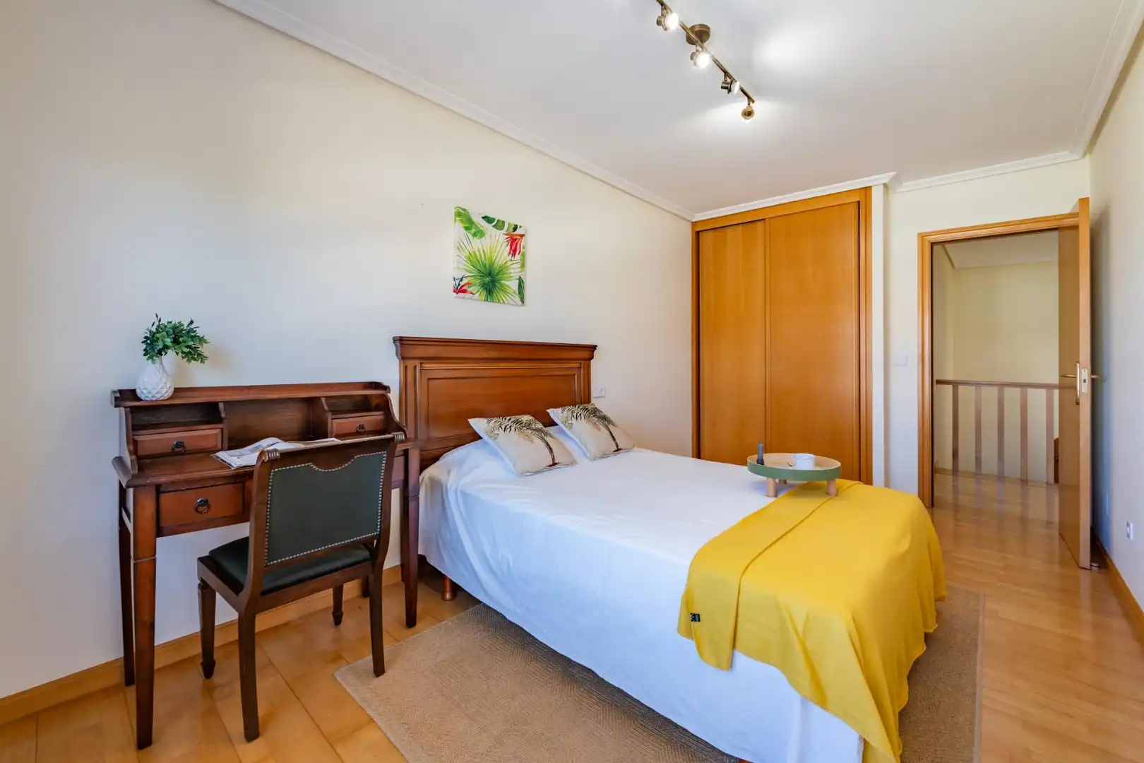 Bedroom of Detached homes for sale in A Coruña Capital   with Heating, Private garden and Storage room