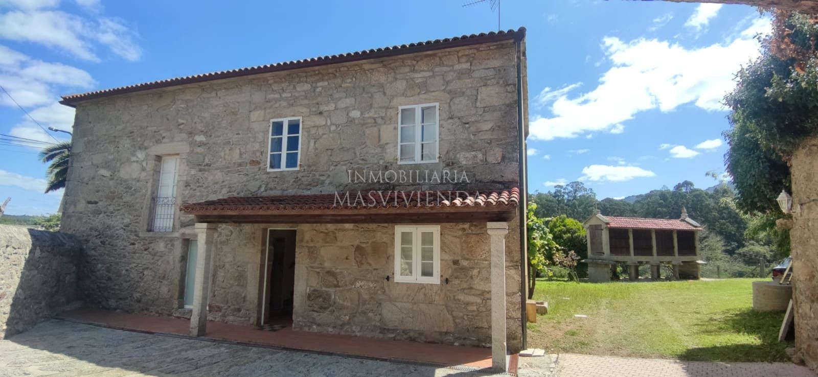 Exterior view of House or chalet for sale in Moraña  with Heating and Private garden