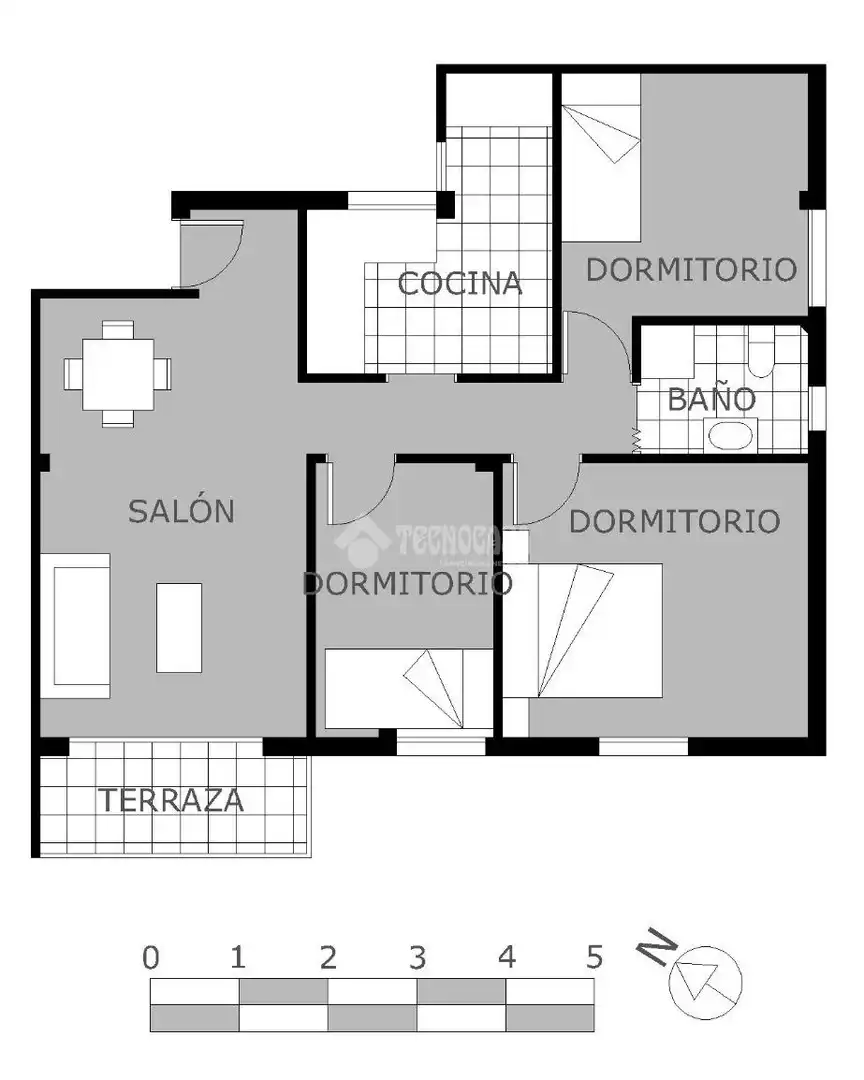 Flat for sale in Torremolinos  with Air Conditioner