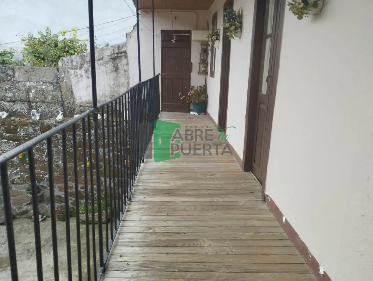 Terraza de Casa o chalet en venta en Punxín con Jardín privado, Amueblado y Balcón